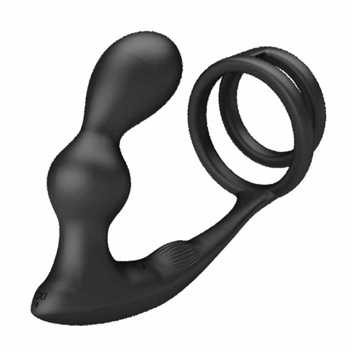 Marshall Plug Anal con Vibración y Anillo para el Pene y Testículos - Imagen 5