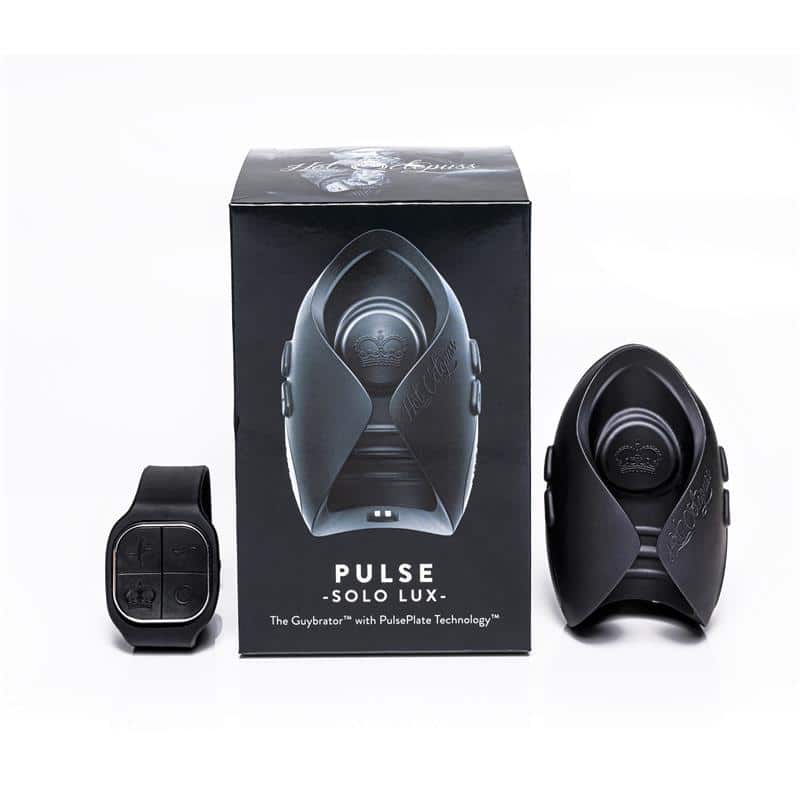 masturbador-masculino-pulse-solo-lux-negro Masturbador Masculino Pulse Solo Lux Negro - Imagen 1