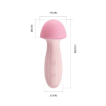 Mushroom Vibrador/Masajeador Silicona USB - Imagen 9