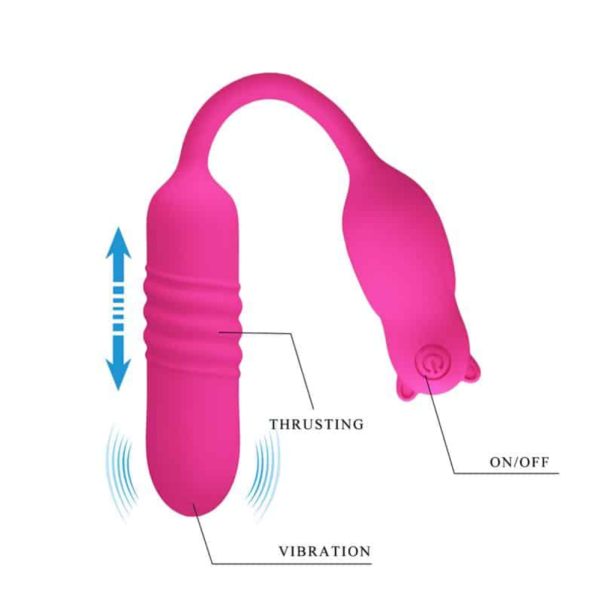 Nobikuma Huevo con Thrusting y Vibración - Imagen 5
