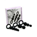 Pack de 3 Plugs Silicona Negro - Imagen 5