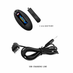 Plug Anal con Vibración y Rotación con Control Remoto USB - Imagen 7