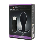 Plug Anal Negro Forma Ancla con Control Remoto - Imagen 8