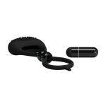 Pretty Love Anillo Vibrador Locker Color Negro - Imagen 4