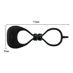 Pretty Love Anillo Vibrador Locker Color Negro - Imagen 5
