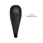 Pretty Love Anillo Vibrador Trap Color Negro - Imagen 6
