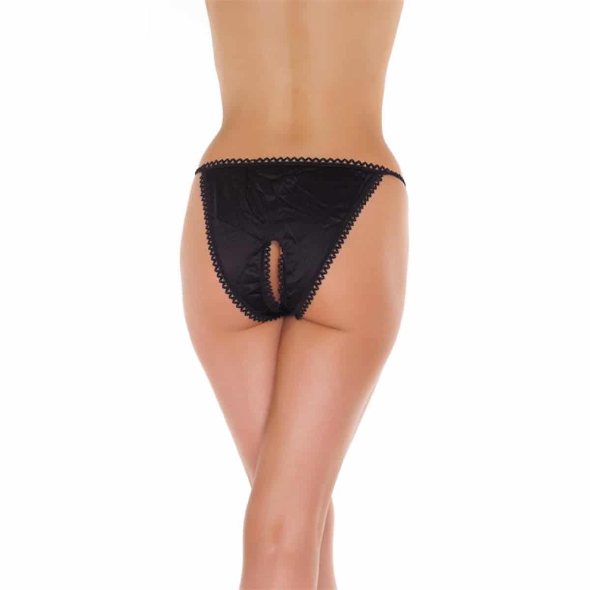 Rimba Amorable Braga Abierta Color Negra Talla Única - Imagen 2