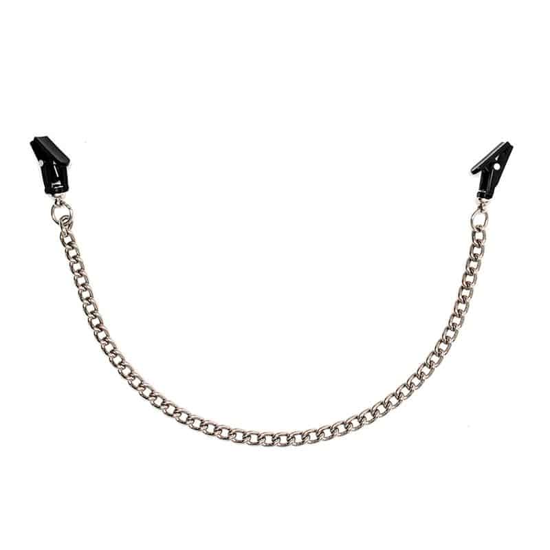 rimba-bondage-pinzas-para-pezones-con-cadena Pinzas para Pezones con Cadena - Imagen 1