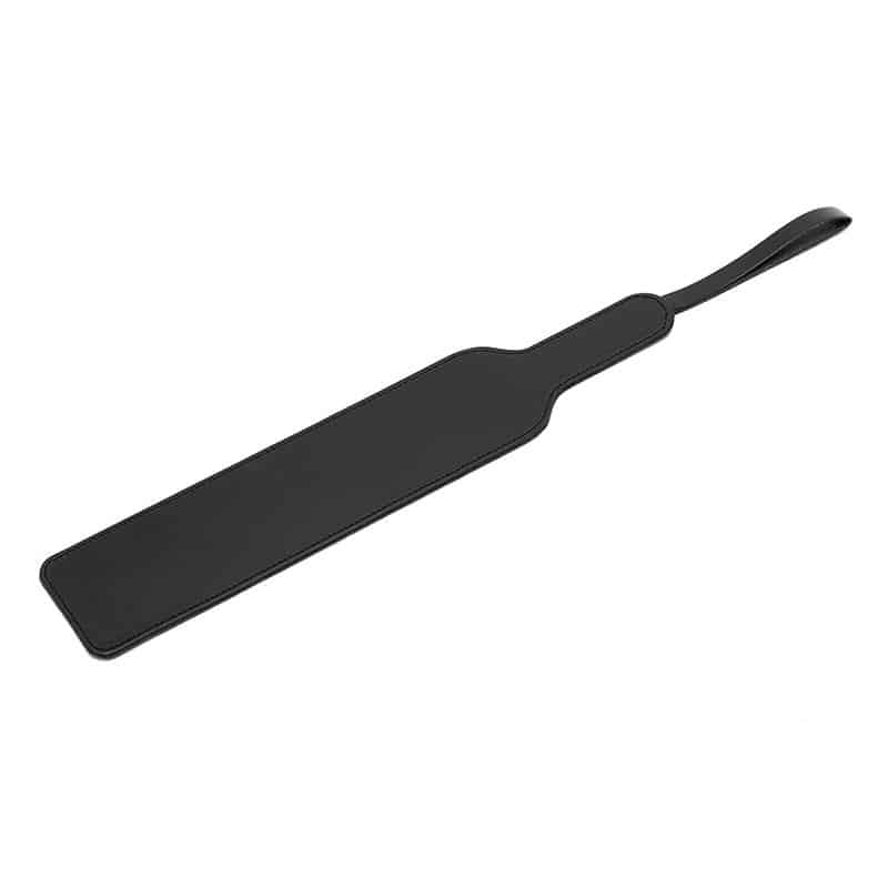 rimba-bondage-play-pala-40-cm Pala Cuero Negro 40 cm - Imagen 1