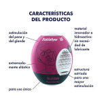 Set 3 Huevos Masturbadores Modelo Bubble - Imagen 2