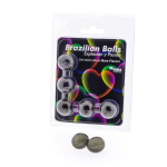 Set 5 Brazilian Balls Gel Excitante Efecto More Flavor/Más Sabor