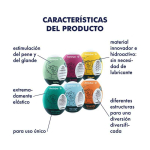 Set 6 Unidades Huevo Masturbador - Imagen 2