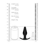 Set Plug Anal y Ventosa Putiaguda Grande Negro - Imagen 14