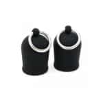 Succionadores para Pezones Anillas Silicona Negro - Imagen 2