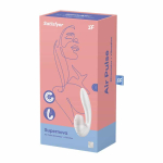 Supernova Succionador y Vibrador Súper Flexible USB Blanco - Imagen 6
