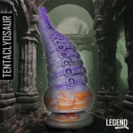 Tentaclyosaur Dildo Tentáculo Silicona Líquida 20 cm