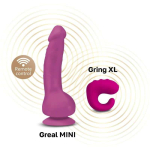 Vibrador Greal Mini Fuchsia - Imagen 2