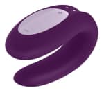 Vibrador para Parejas con APP Double Joy Violeta - Imagen 2