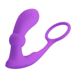 Warren Plug Anal y Anillo para el Pene con Vibración y Pulsación a Control Remoto - Imagen 4