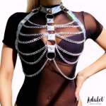 Bianca Arnés Cuero Vegano con Cadenas Talla Única - Imagen 2