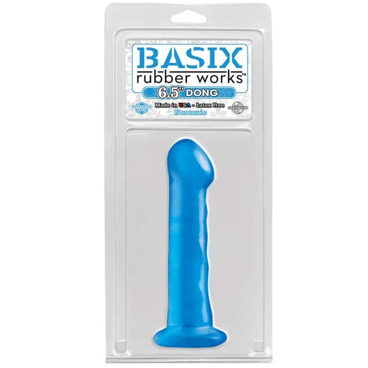 Dildo 16,51 cm con Ventosa Azul - Imagen 2