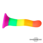 Dildo Color Arcoiris LGBT 18 cm - Imagen 3