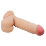 Dildo con Piel Deslizante Retractil 20.5 cm - Imagen 4