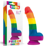 Dildo Prider 8 Silicona Líquida LGBT - Imagen 10