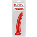 Dildo Slim 17,78 cm Rojo - Imagen 2
