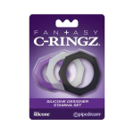 Fantasy C-Ringz Kit de 3 Anillos de Silicona Púrpura - Imagen 2