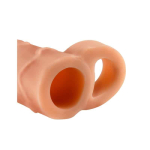 Fantasy X-tensions  Perfect 5,1 cm Extensión de Pene con Anilla para Testículos - Color Nartual - Imagen 3
