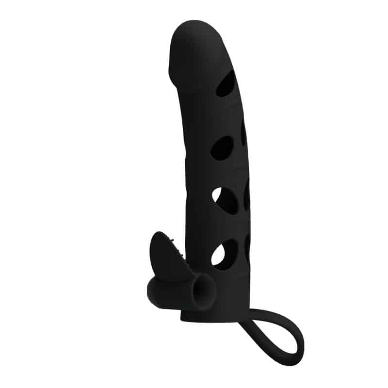 funda-para-el-pene-con-bala-color-negro Funda para el Pene con Bala Color Negro - Imagen 1