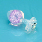 Gemoria Plug Anal de Silicona con Esfera de Cristal - Imagen 6