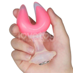 Gemoria Plug Anal Silicona Doble Punta Brilla en la Oscuridad - Imagen 10