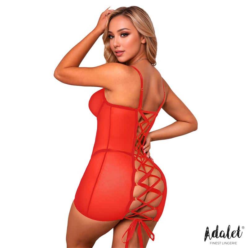 hazel-babydoll-rojo Hazel Babydoll Rojo - Imagen 1
