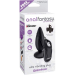 Plug Anal con Vibración y Control Remoto Negro - Imagen 3