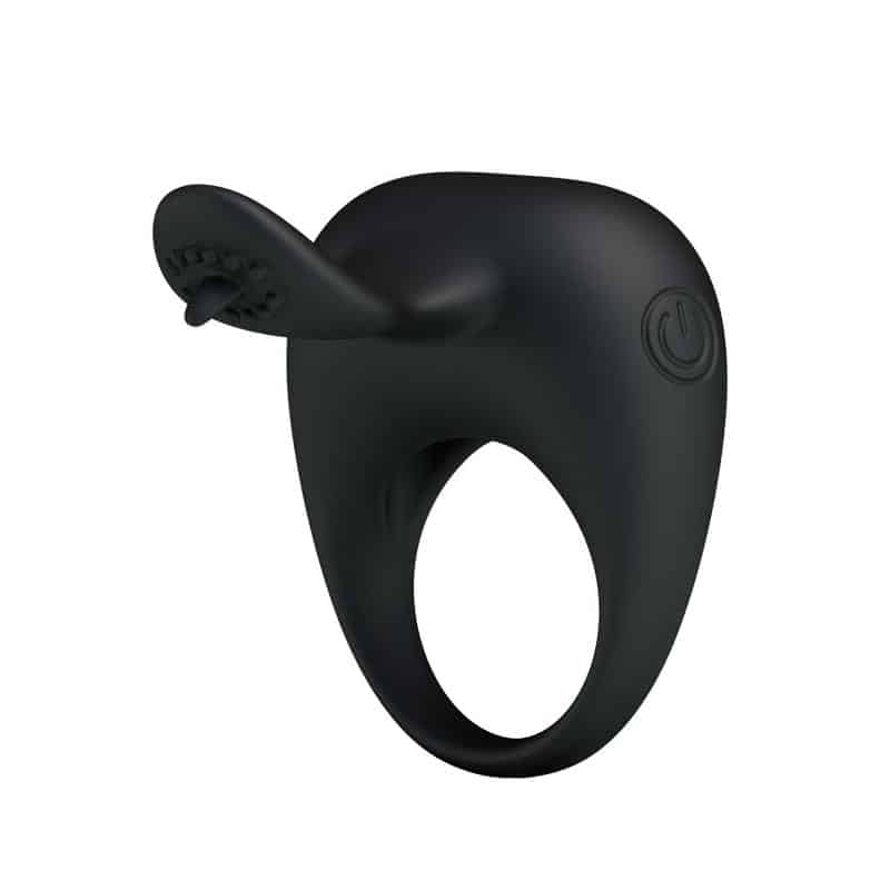 pretty-love-anillo-vibrador-tonguo-negro Pretty Love Anillo Vibrador Tonguo Negro - Imagen 1