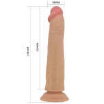 Sharife Dildo con Piel Deslizante-Retractil 25 cm - Imagen 8