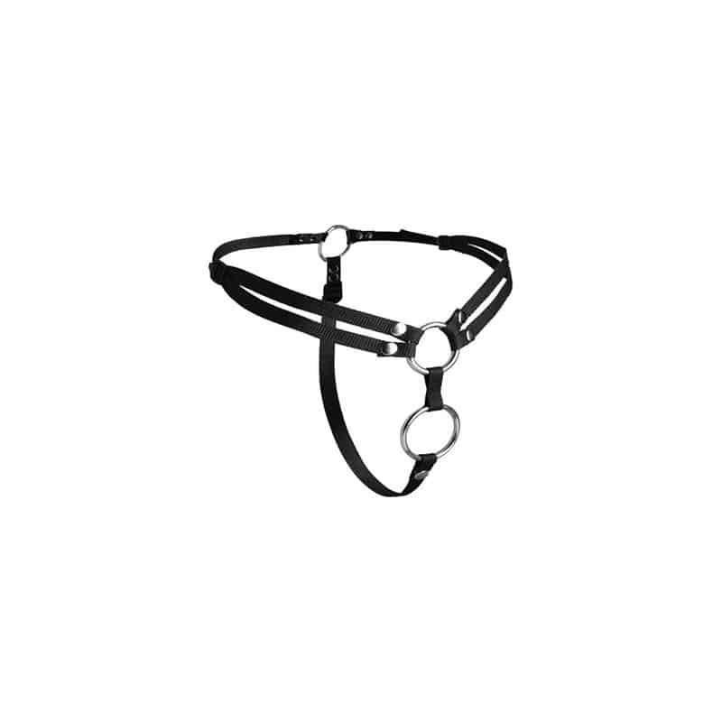 unity-arnes-doble-penetracion-negro Unity Arnés Doble Penetración Negro - Imagen 1