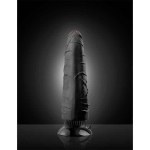 Vibrador Realista No. 3 17,8 cm Negro - Imagen 7