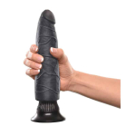 Vibrador Realista No. 3 17,8 cm Negro - Imagen 9