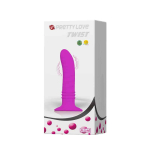Vibrador Twist Plug Anal Púrpura - Imagen 8