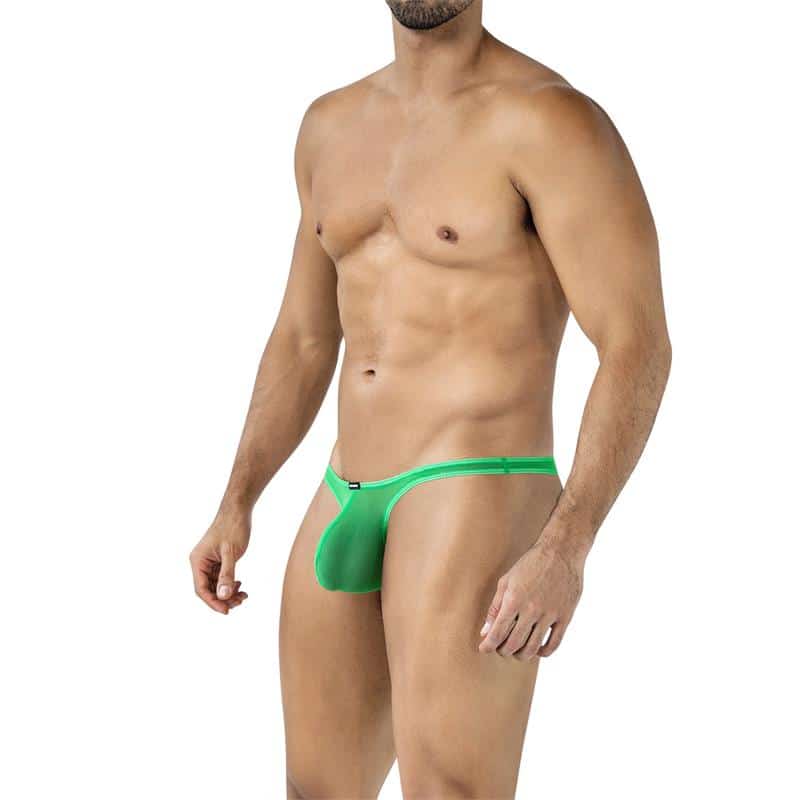 c4mspxbul04-tanga-bulge-plus-verde C4MSPXBUL04 Tanga Bulge Plus Verde - Imagen 1