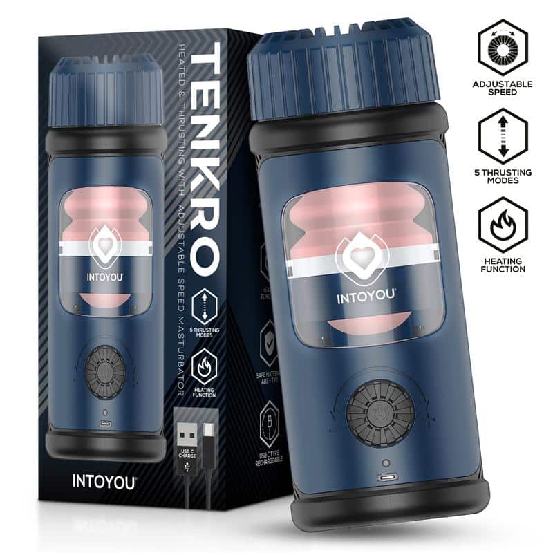 tenkro-masturbador-con-thrusting-y-calor-usb-c Tenkro Masturbador con Thrusting y Calor USB-C - Imagen 1