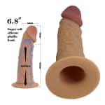 Draven Arnés con Dildo Hueco con Vibración - Imagen 3