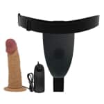 Draven Arnés con Dildo Hueco con Vibración - Imagen 4
