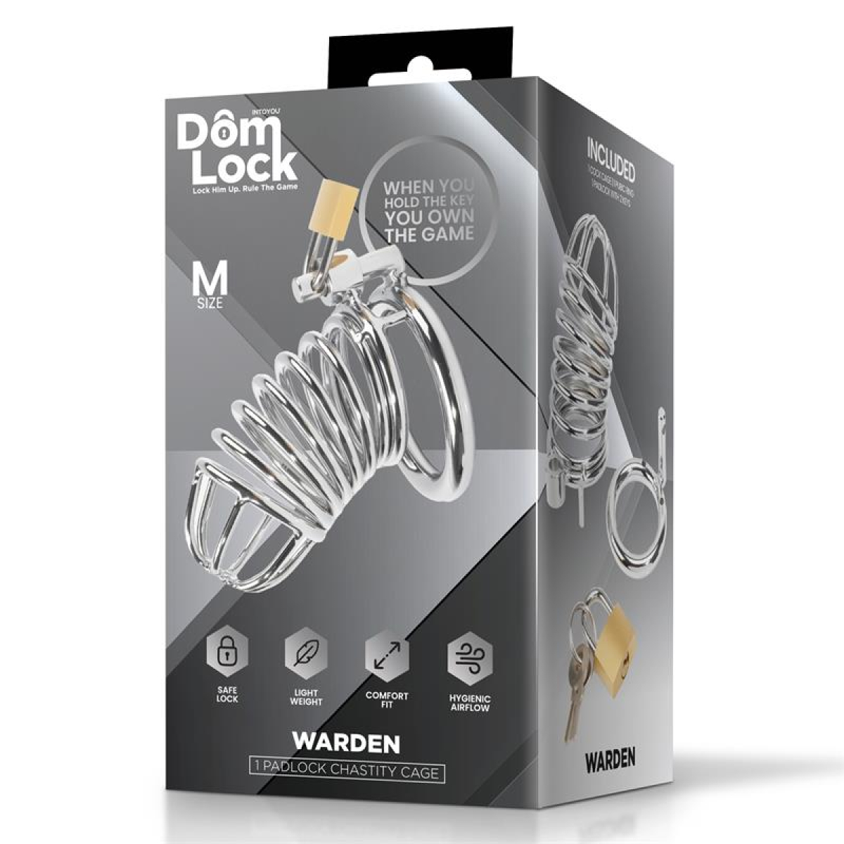 Warden Jaula para el Pene Talla M - Imagen 5