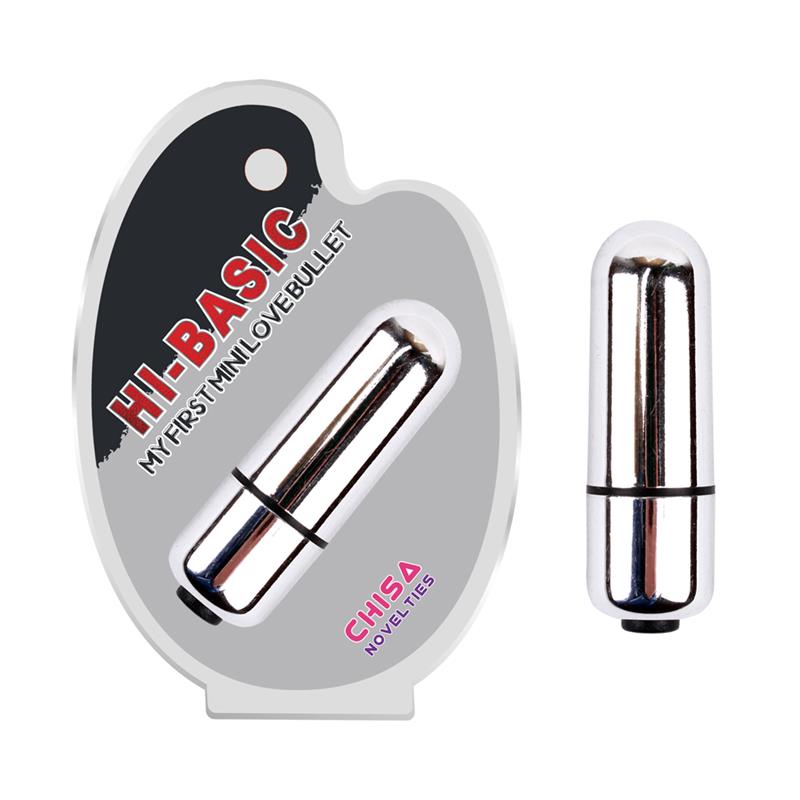 bala-vibradora-hi-basic-58-x-18-cm-plata Bala Vibradora Hi-Basic 5.8 x 1.8 cm Plata - Imagen 1