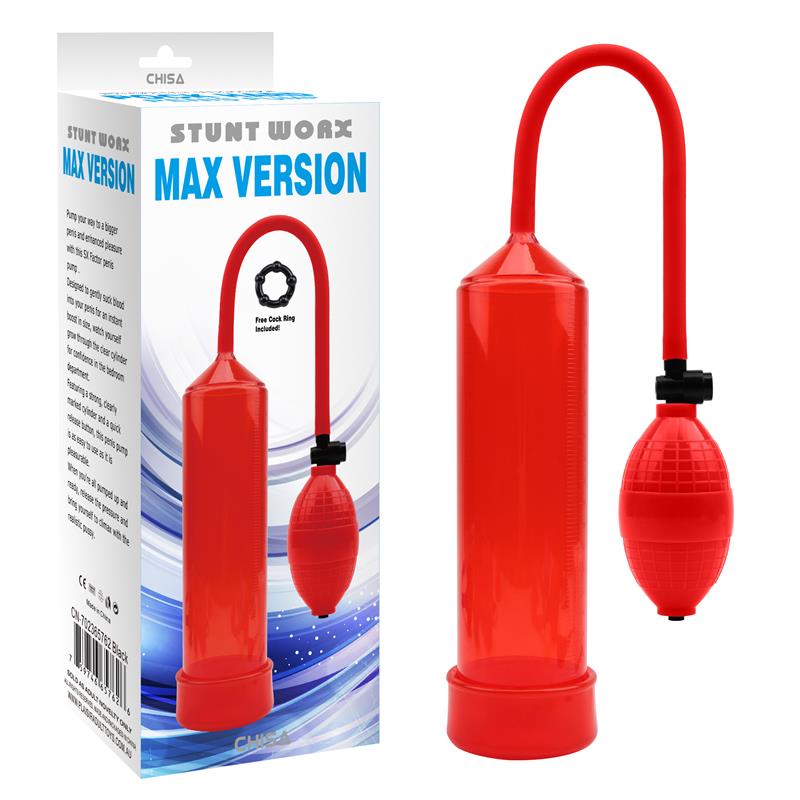 bomba-de-succion-para-el-pene-max-version-rojo Bomba de Succion para el Pene MAX Version Rojo - Imagen 1