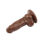Dildo Jumbo Jack 6 con Vibración marrón - Imagen 5